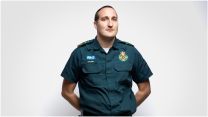 South Central Ambulance Service Paramedic Stuart Brookfield Rankin NHS portraits