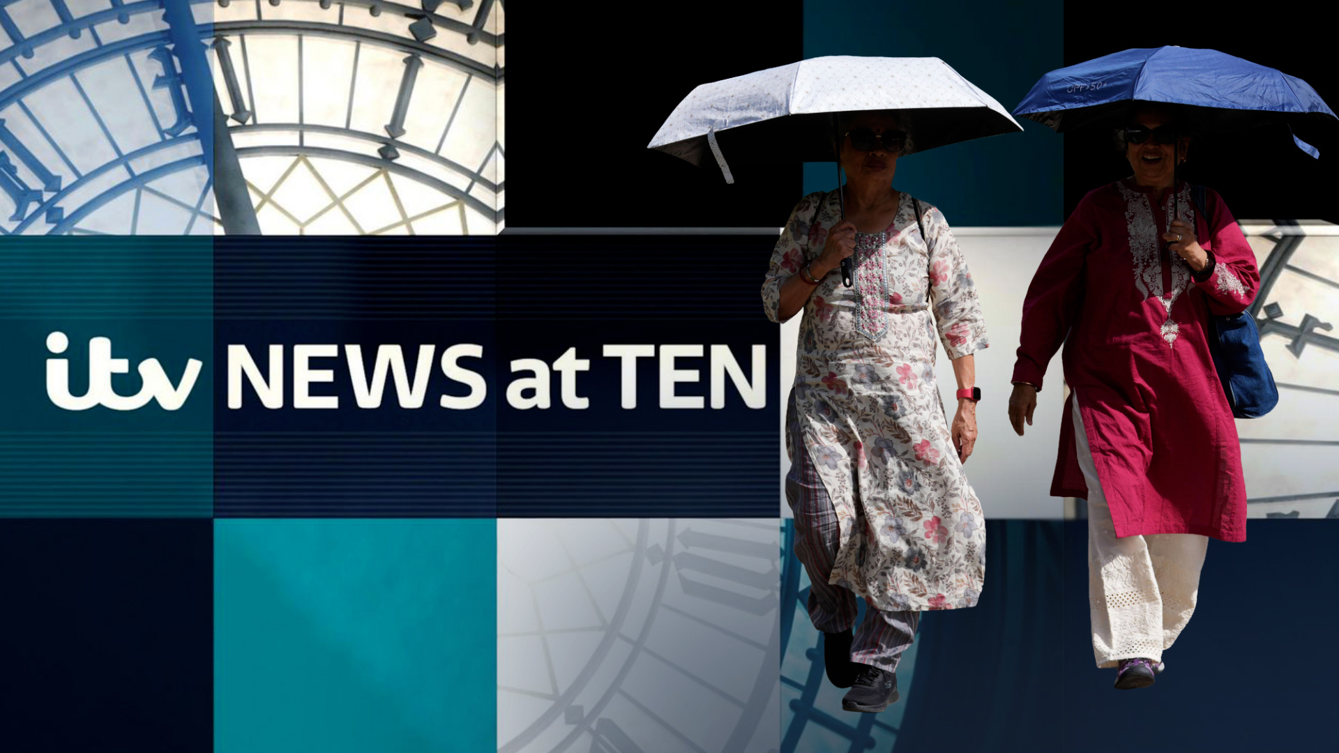 Watch Saturday's News at Ten - as fifth heatwave set to hit the UK