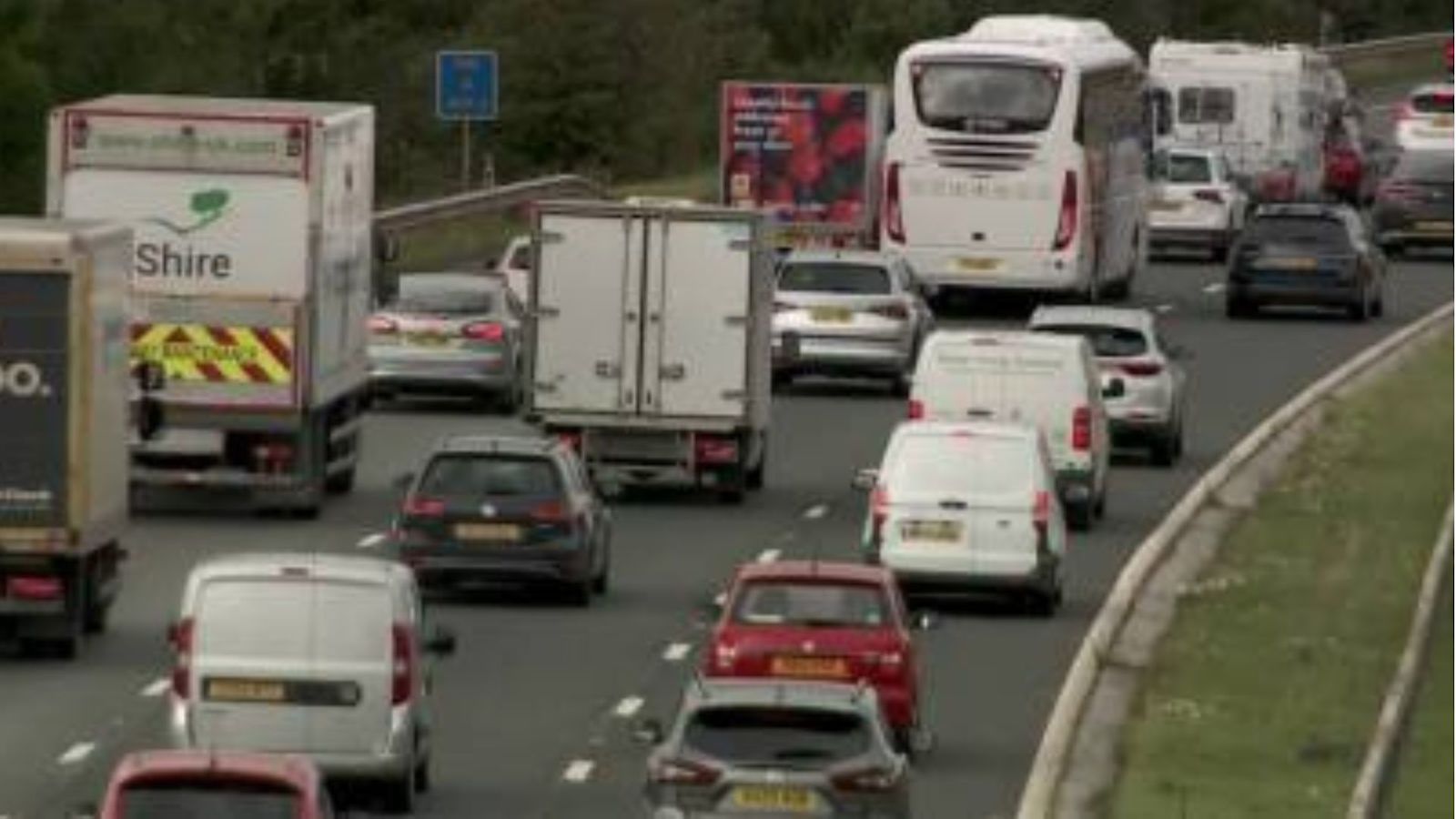 M6 Closed Southbound As Motorists Suffer Disruption Ahead Of Easter m6-closed-southbound-as-motorists-suffer-disruption-ahead-of-easter