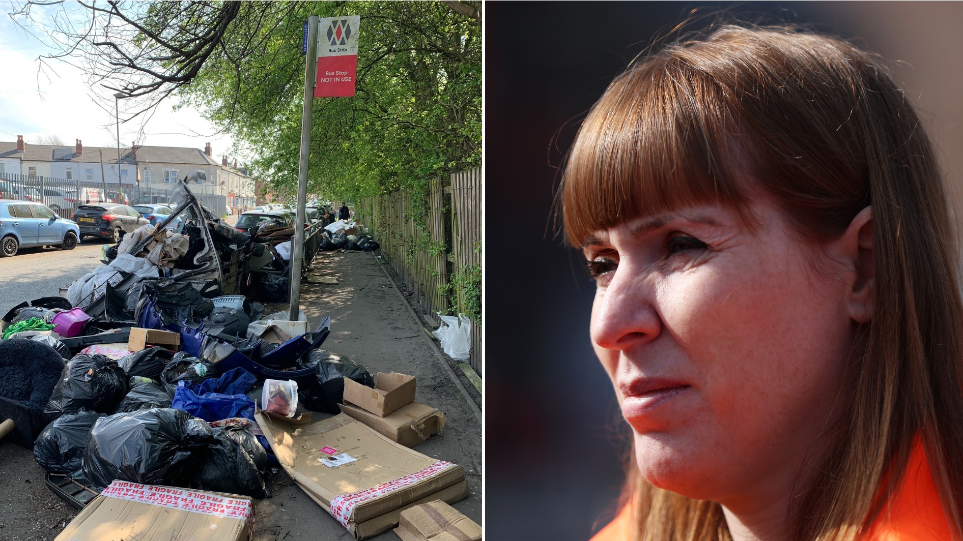 Unite suspends Angela Rayner over Birmingham bin strikes