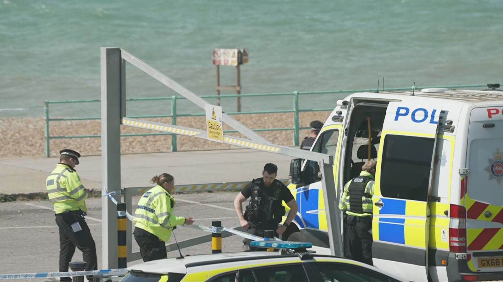 Beach reopens after deaths of three women who drowned in sea at Brighton | ITV News Meridian
