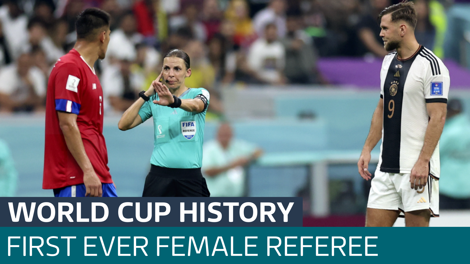 First time in World Cup history a match is refereed by a woman - Latest ...