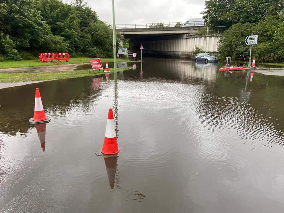 Fury over flooded underpass in Capel St Mary ITV News Anglia