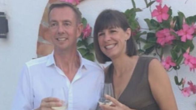 Jonathan Taylor and his wife Elizabeth