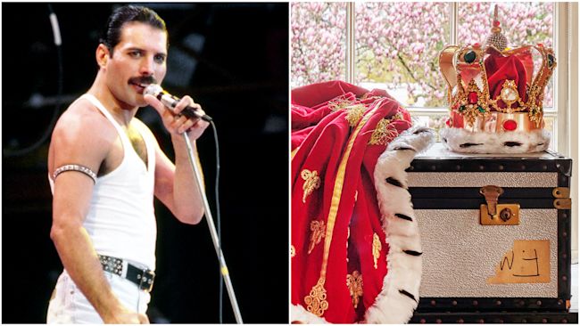 reddie Mercury's crown and cloak