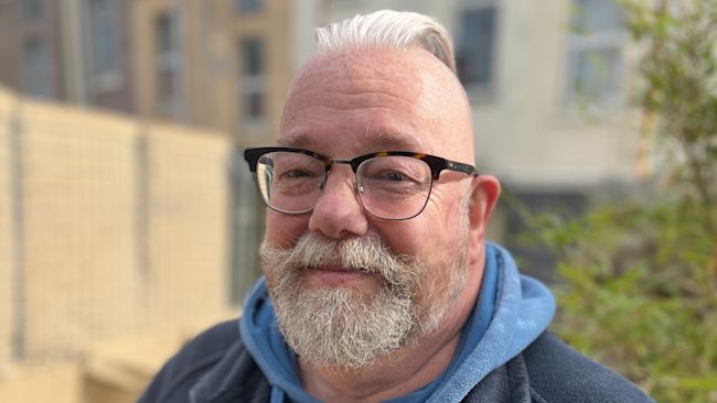 Martyn Hammond lives next door to where the bomb was uncovered.