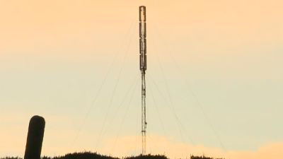 110821 - Bilsdale temporary mast - ITV 