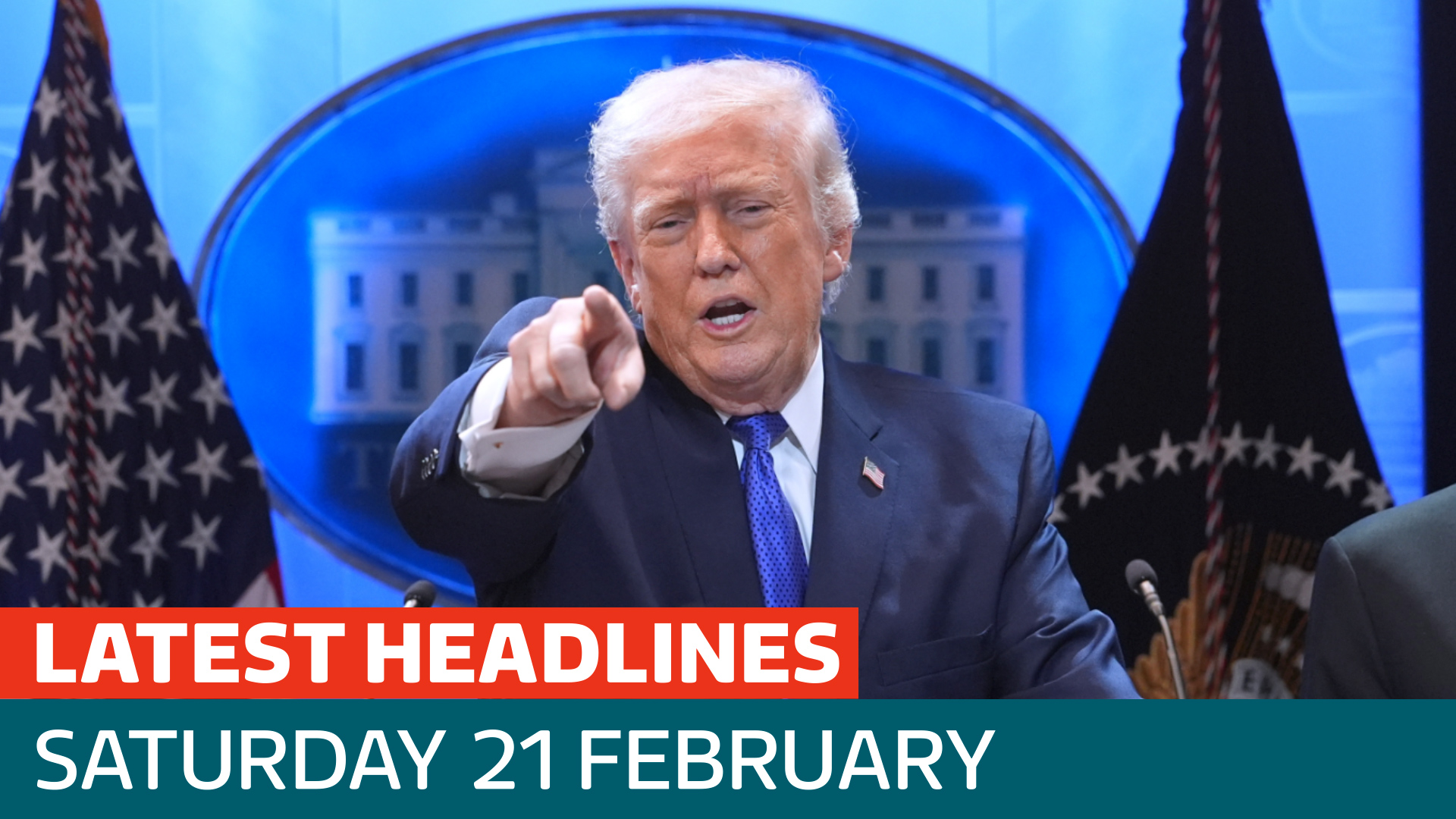 The latest headlines - as Donald Trump raises his new global tariff to 15% - Latest From ITV News