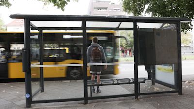 A stock image of a bus stop.
Credit: PA
