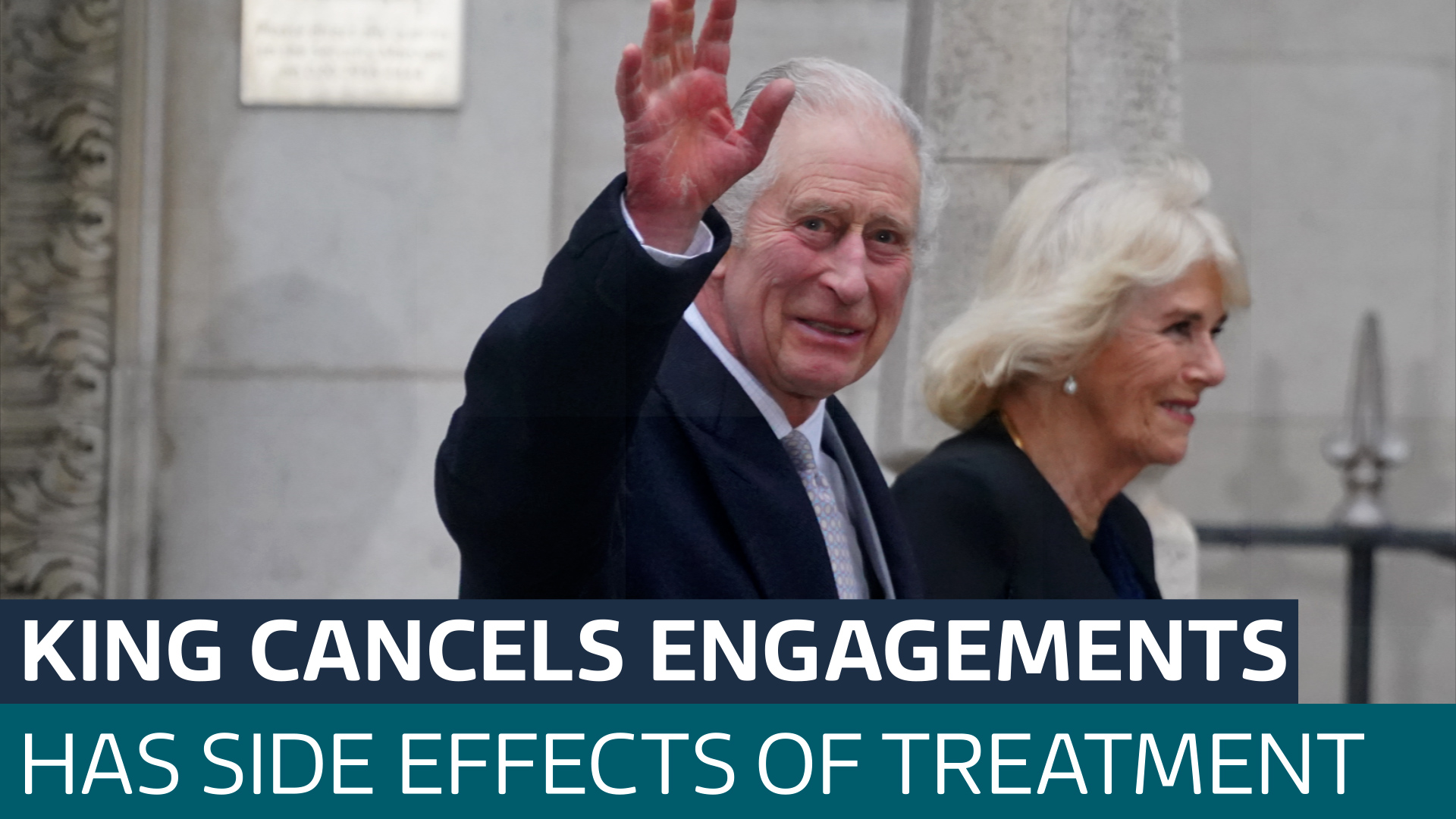 King cancels official visit to Birmingham after temporary side effects ...