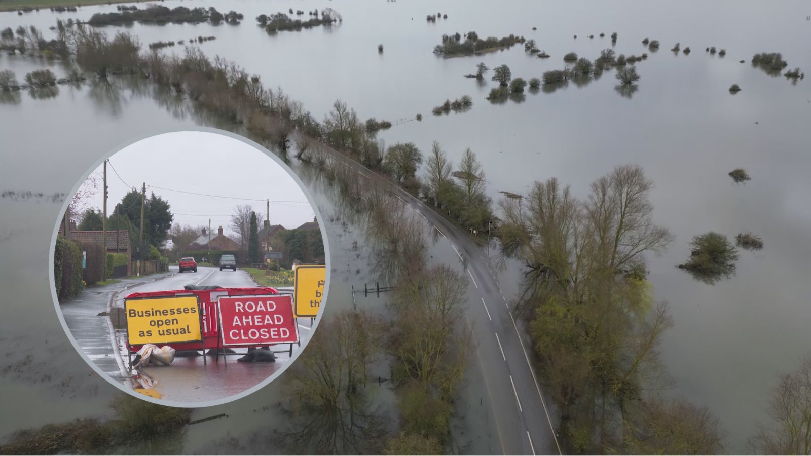 Flooded road closed for more than 80 days the biggest threat to