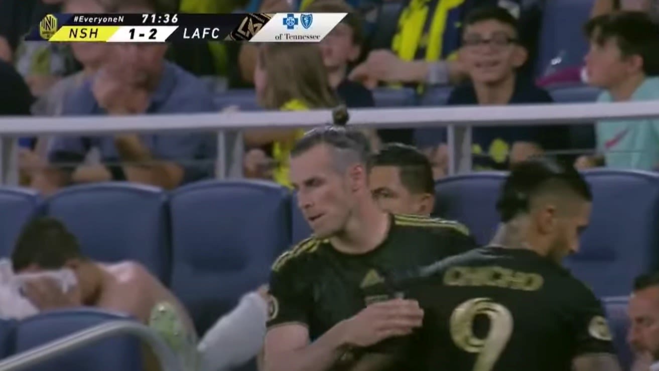 Gareth Bale's debut for LAFC