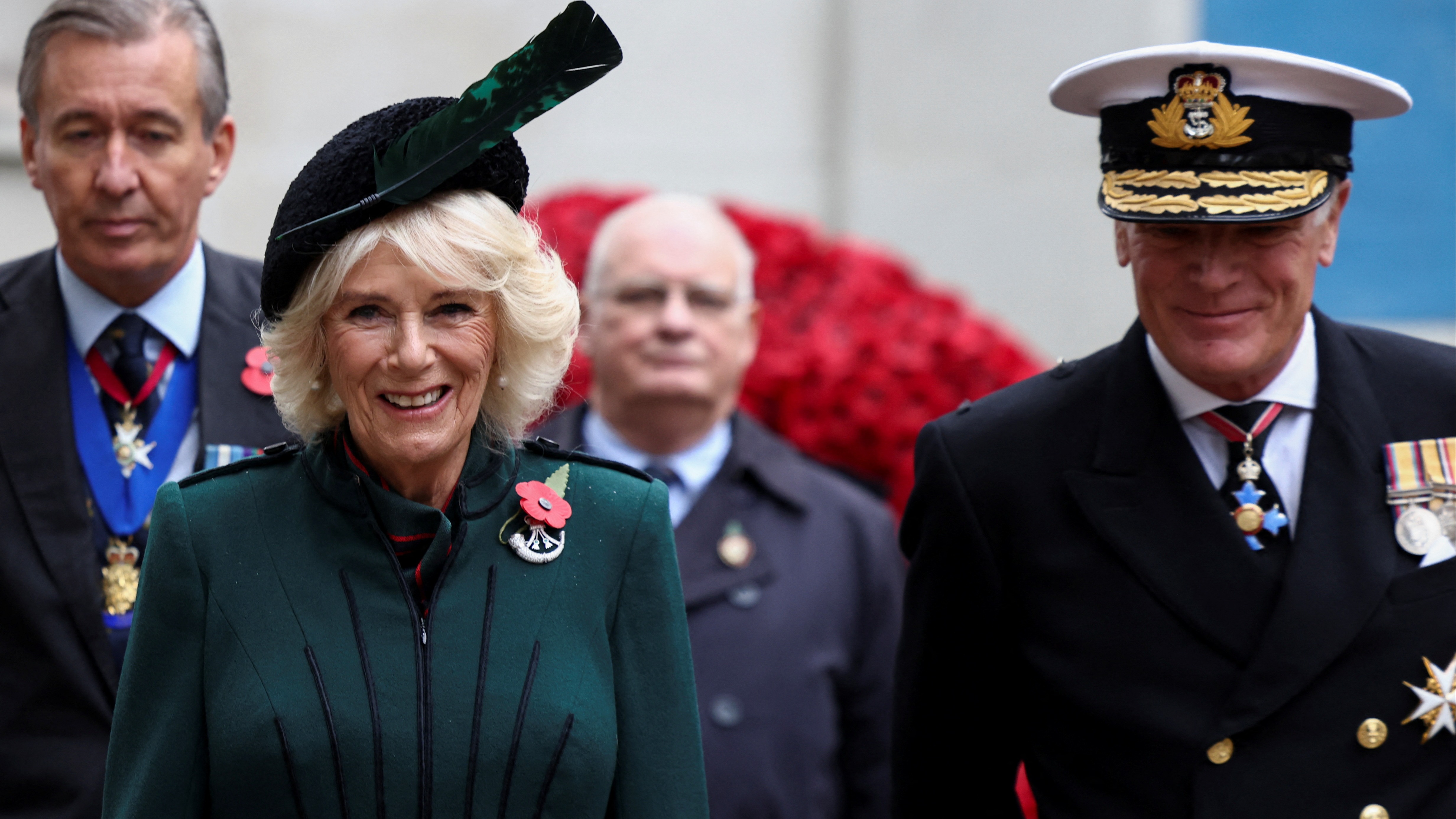 Queen Consort commemorates war dead at Westminster Abbey’s Field of ...