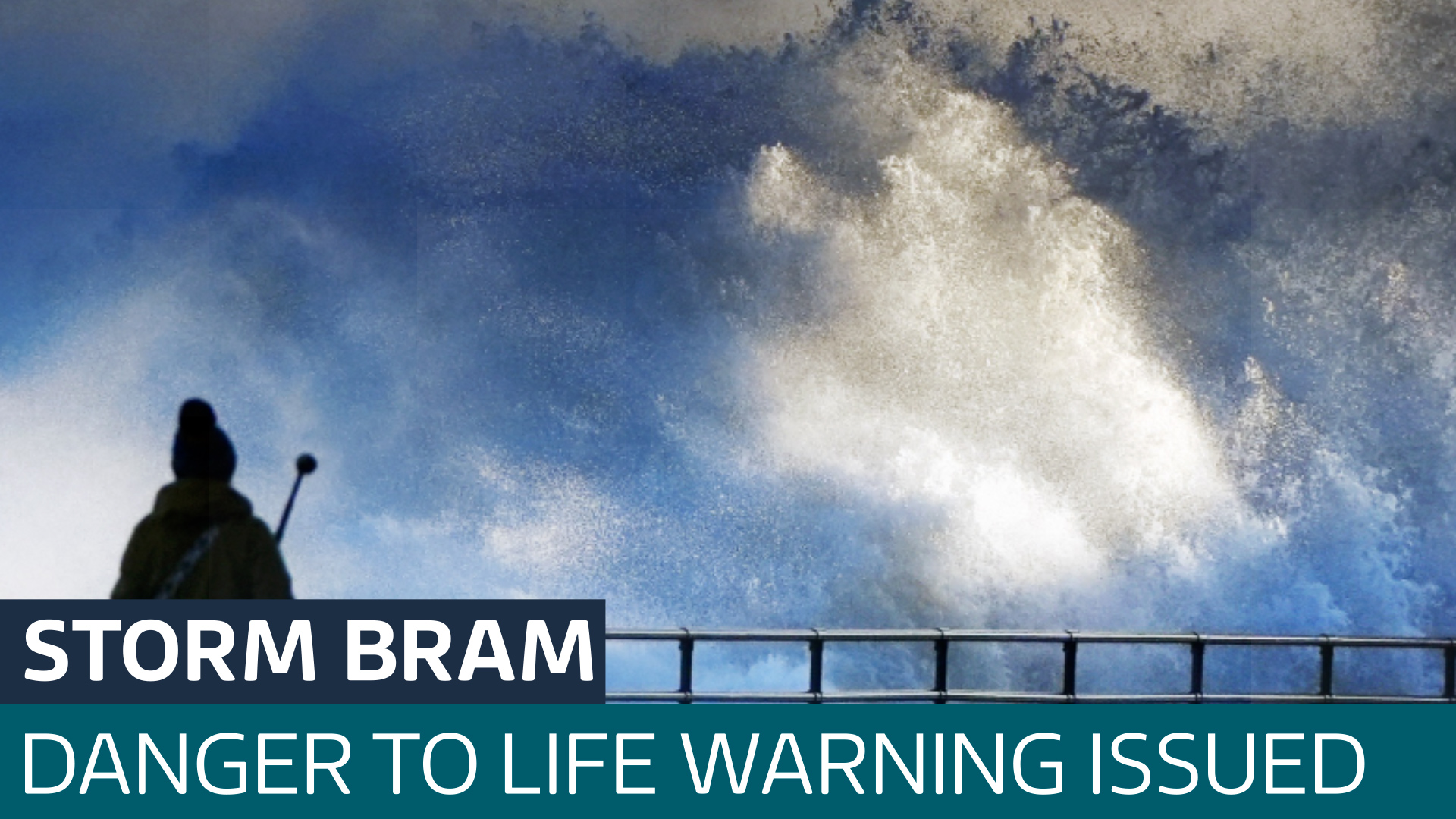Flood warning and alerts in place as Storm Bram hit - Latest From ITV News