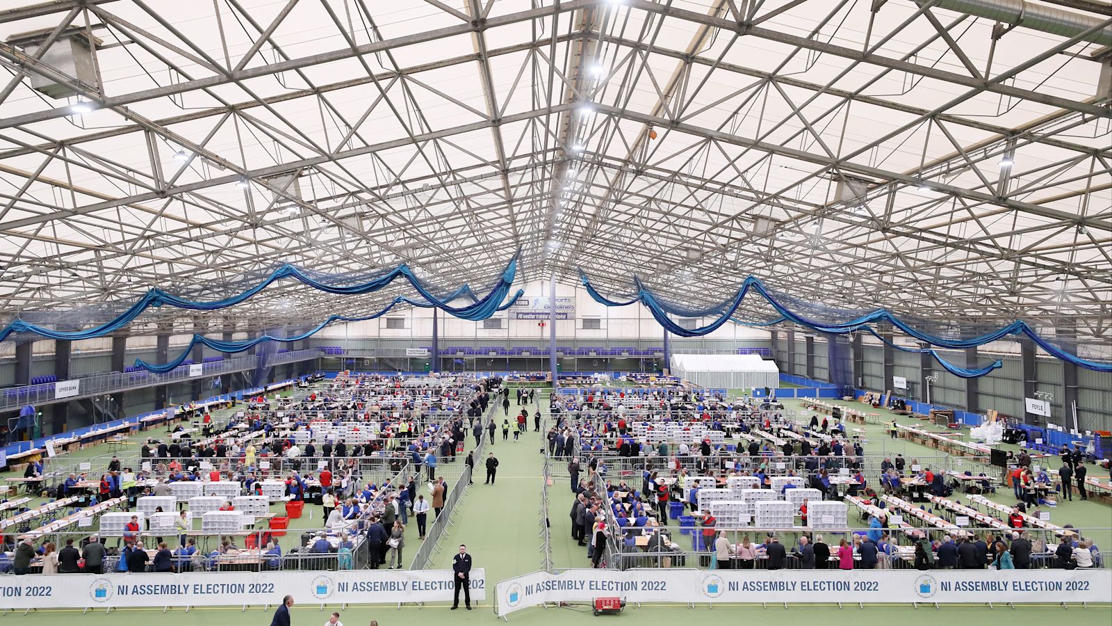 Northern Ireland Assembly election results West Tyrone count UTV