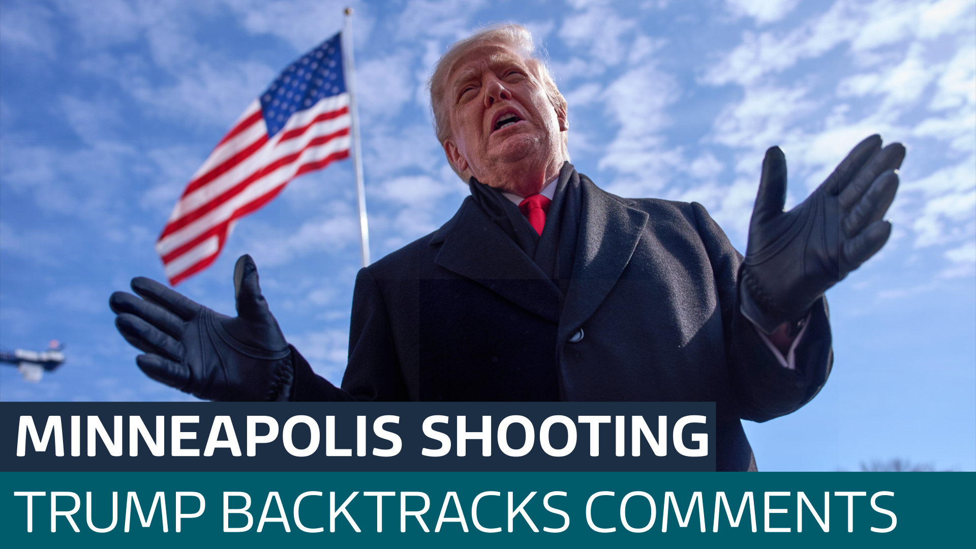 Donald Trump takes more measured tone on Minneapolis shooting - Latest From ITV News