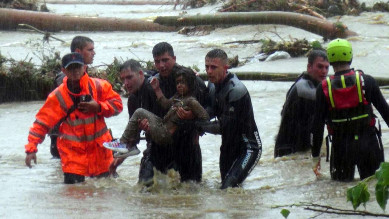 Flooding kills at least eight across Greece, Turkey and Bulgaria