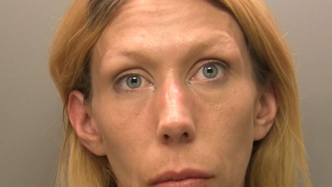 Burglar Louise Barber has been jailed for 32 months.