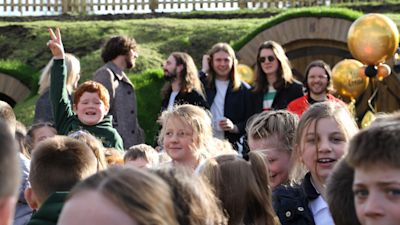 Blossoms opening school library