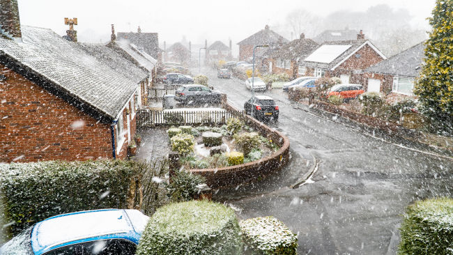 Itv Central Snow News For Birmingham Nottingham Midlands