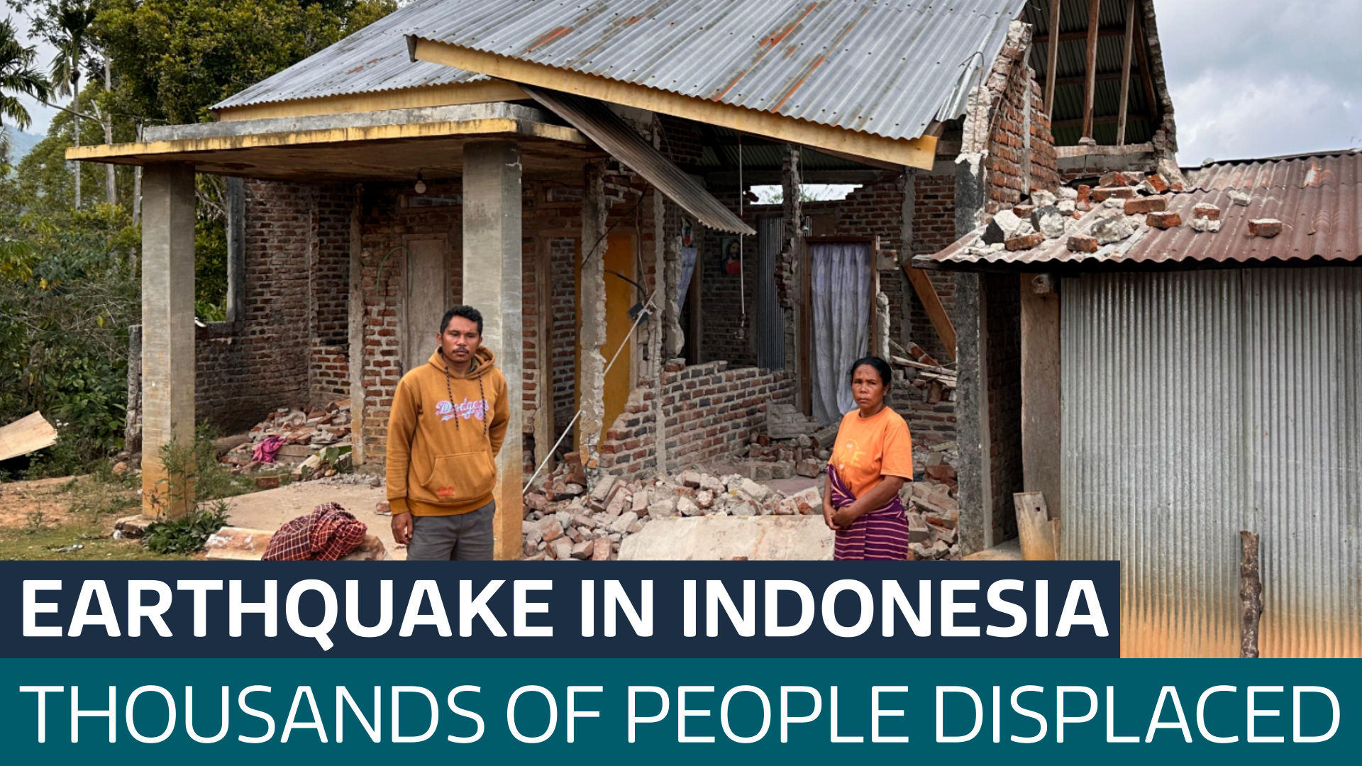 Six bodies recovered following earthquake in Indonesia as death toll rises to 53