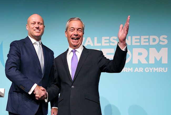 Nigel Farage launches Reform UK manifesto and says his party can end Labour 'dominance' in Wales | ITV News Wales