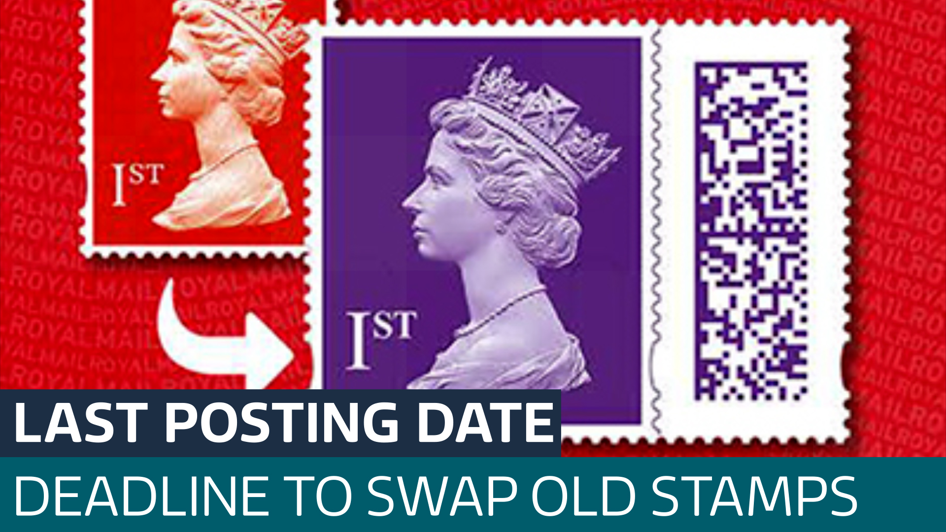 Final day to use Royal Mail stamps without a barcode - Latest From ITV News