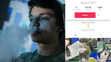 Is it too easy for under-18s to get vapes through TikTok?