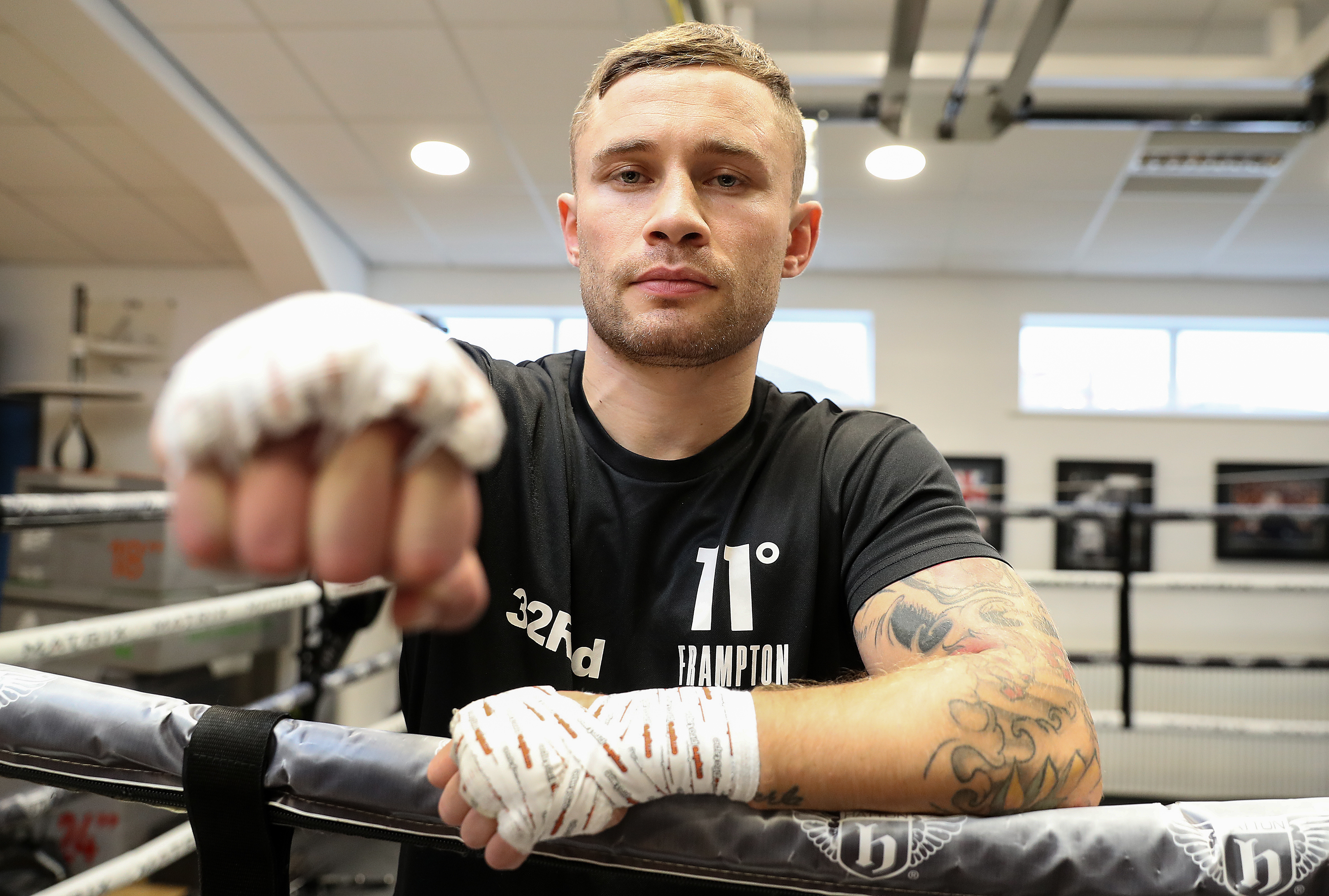 carl frampton signed gloves