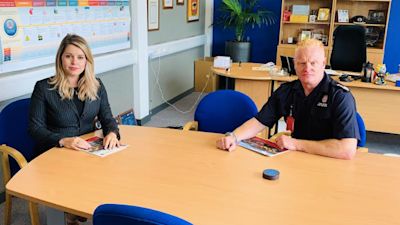 PCC Kim McGuinness works with Crimestoppers to offer a reward for information on those who attack emergency workers