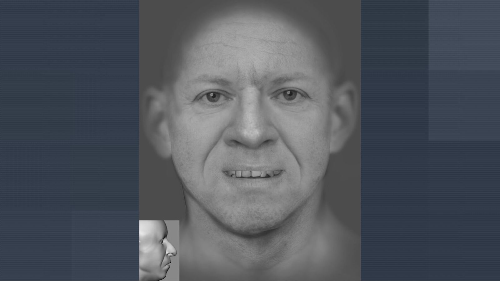 Facial reconstruction of man found in reservoir released by police