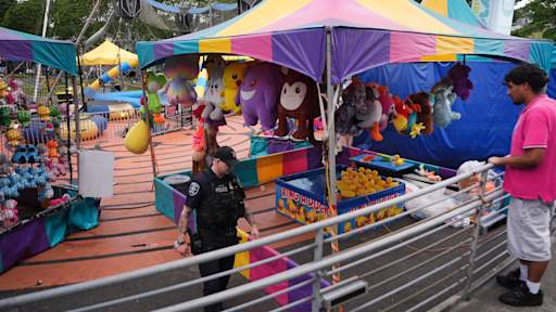 Three people killed in shooting at Seattle food festival as police hunt suspect