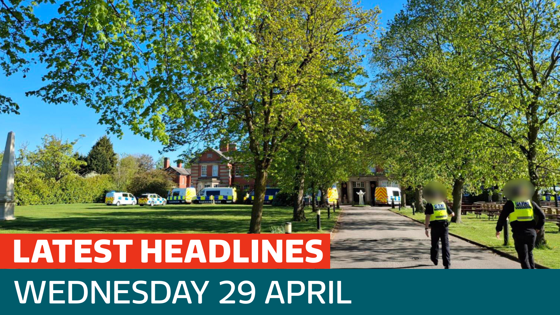 The latest headlines - as Police make arrests in religious group probe - Latest From ITV News