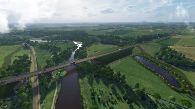 An artist's impression of Carlisle's Southern Link Road project. Picture: Cumbria County Council (27 March 2023)