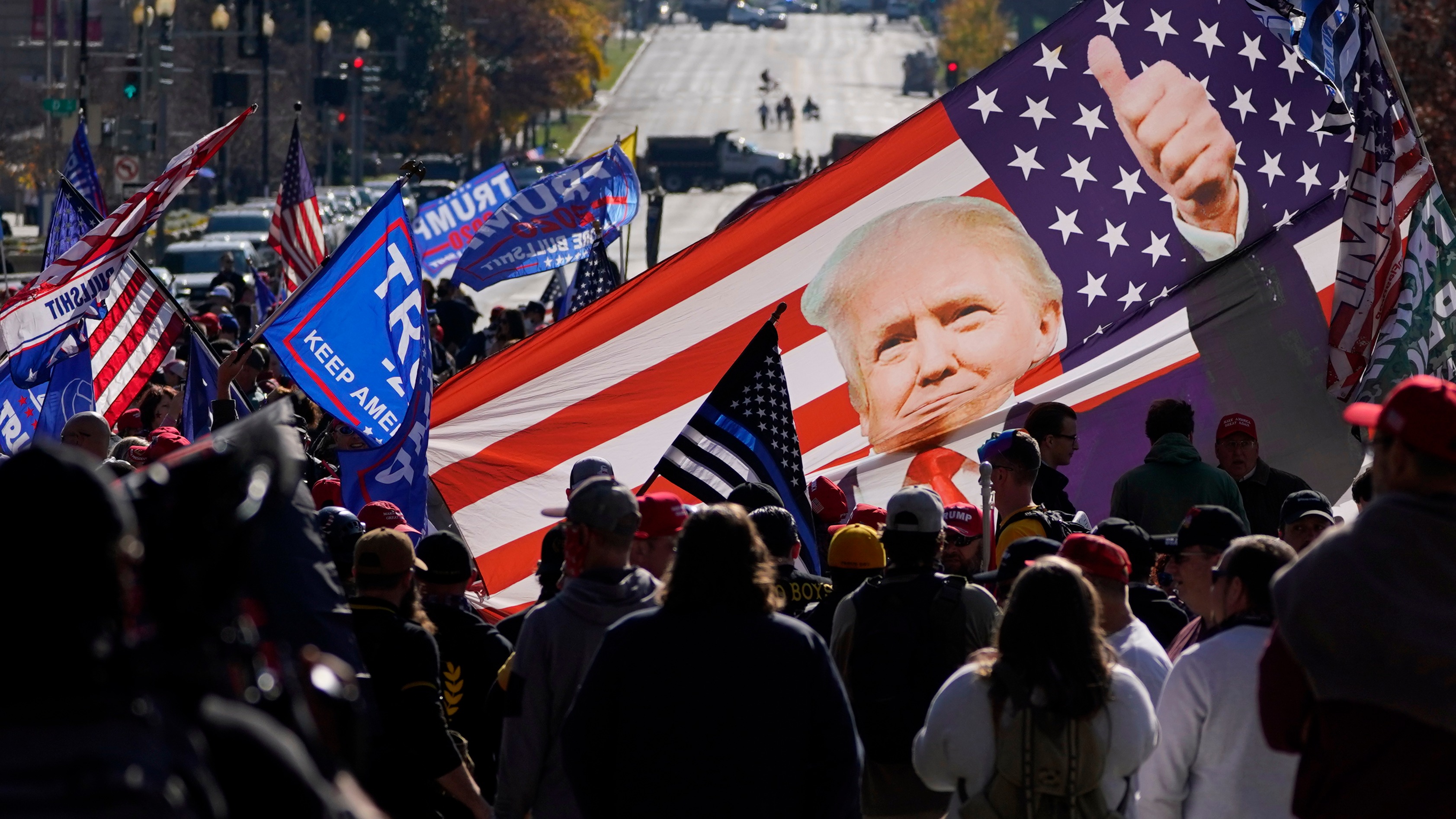 Confusion as Donald Trump appears to acknowledge Joe Biden's victory ...