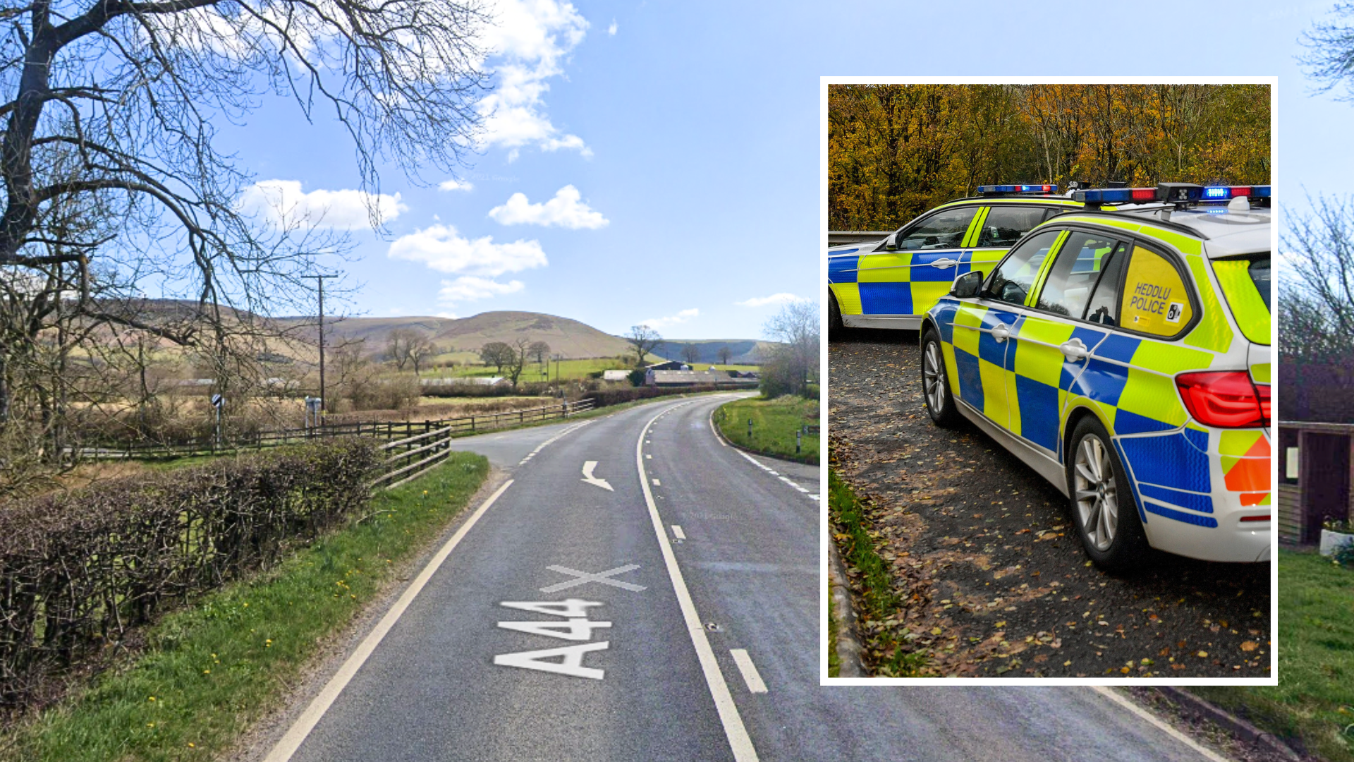 Powys: Motorcyclist Dies In Crash Involving Three Vehicles And A ...