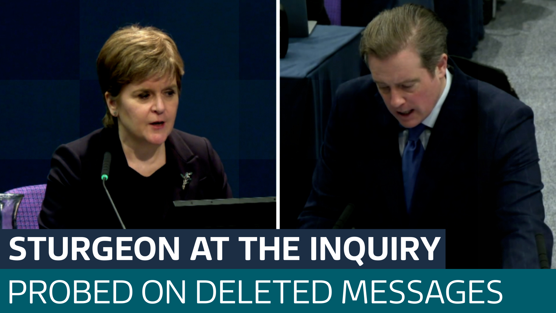 Tearful Nicola Sturgeon Questioned On Covid Decision-making And Deleted ...