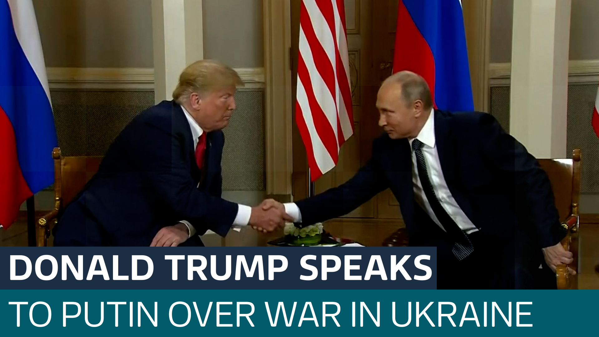Donald Trump says he's spoken to Vladimir Putin as war in Ukraine ...