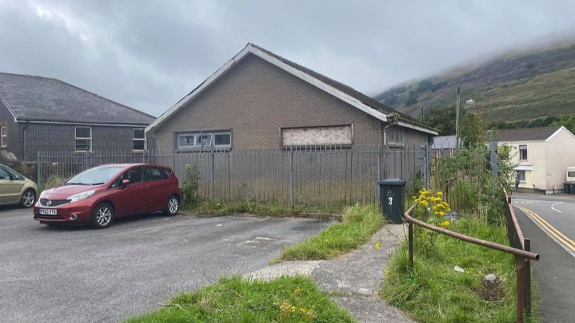 Former public toilet block for sale in small Welsh valleys town ITV