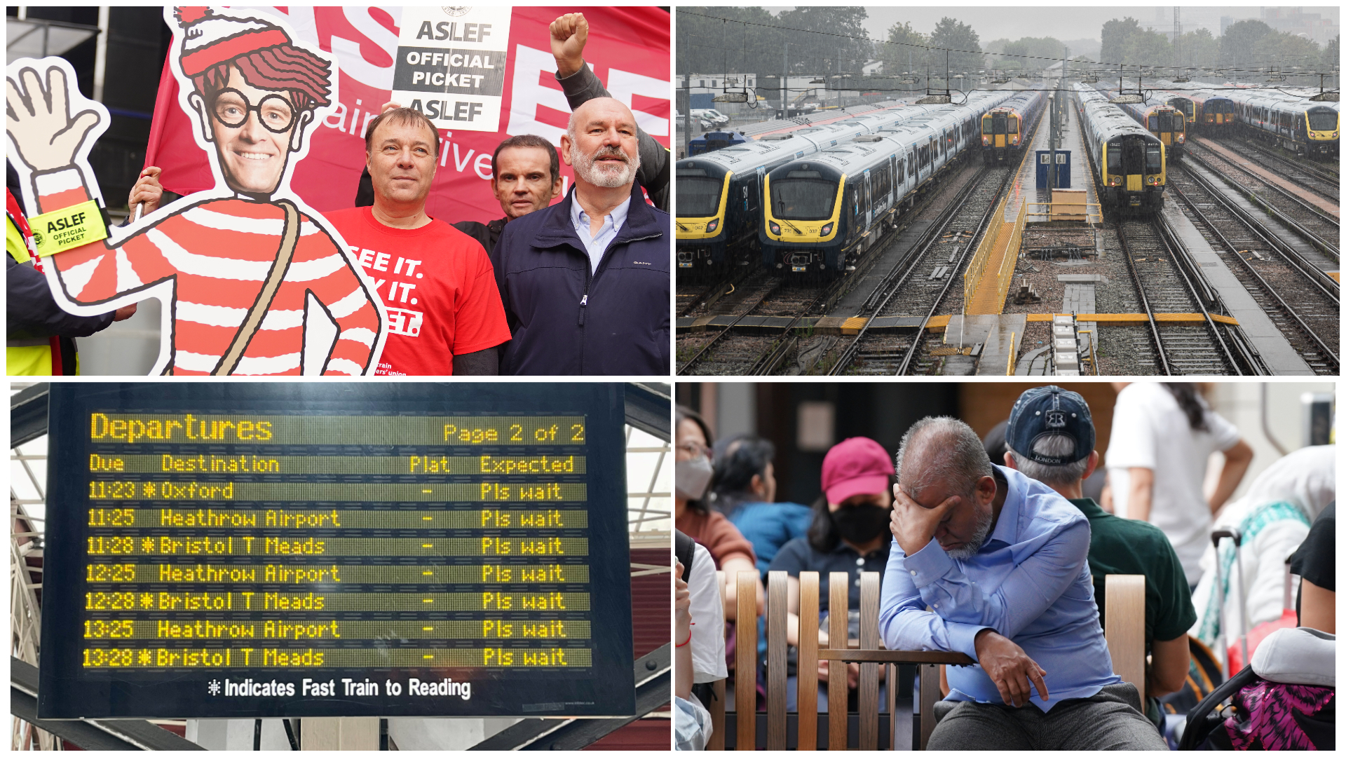 Railway services returning to normal after industrial action