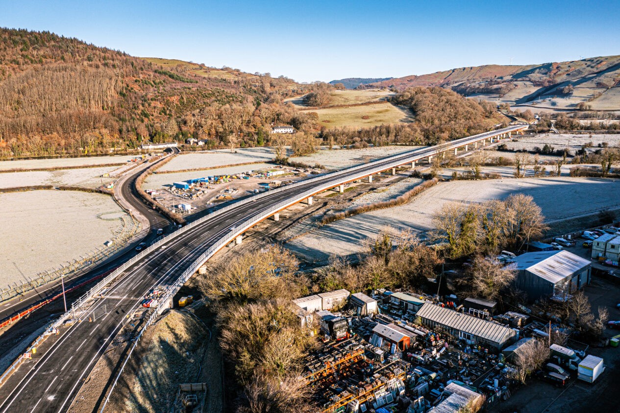 New road connecting north and south Wales to open ending 12 mile