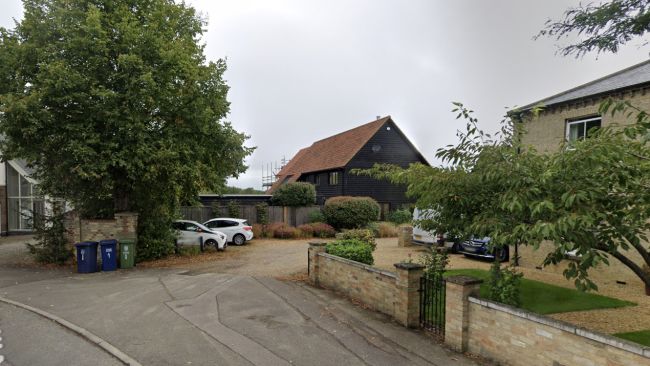 CREDIT: Google Maps 
Robert Hammond has been charged with the murder of Sian Hammond in Histon, Cambridgeshire. 