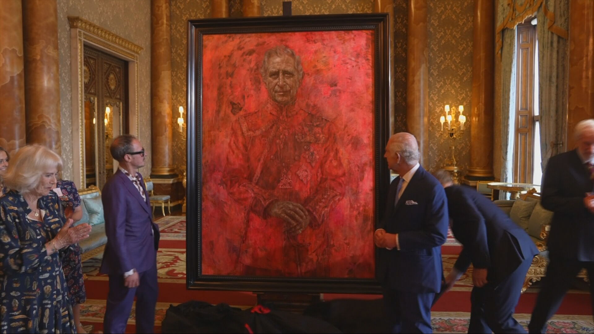 First Official Portrait Of King Charles Unveiled | ITV News