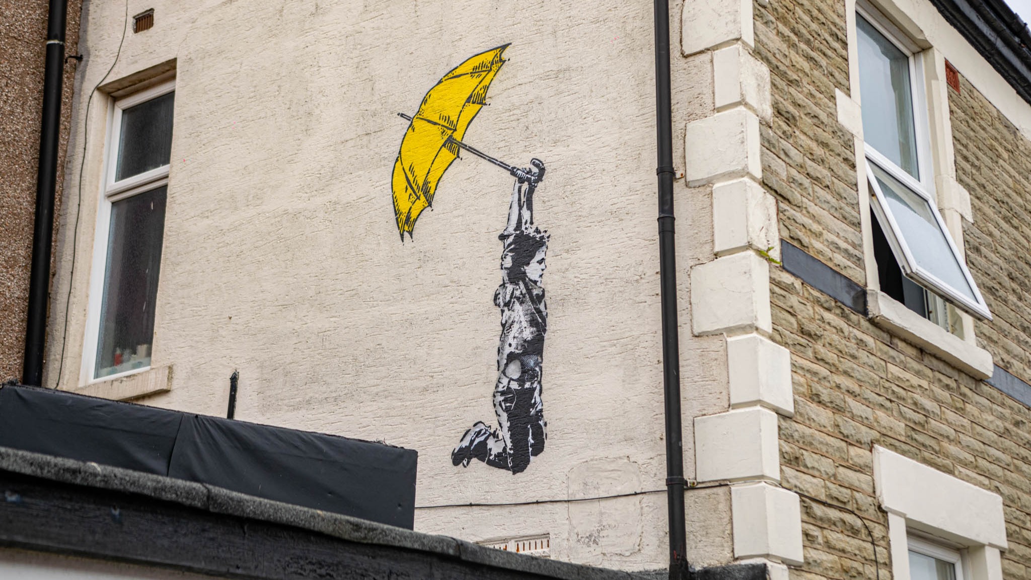 art of banksy manchester