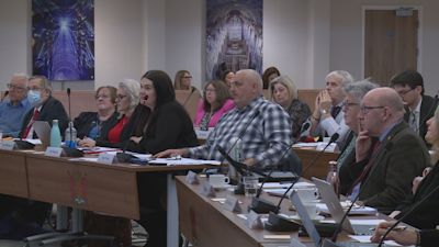 Cumberland Council budget approved at Carlisle's Civic Centre.