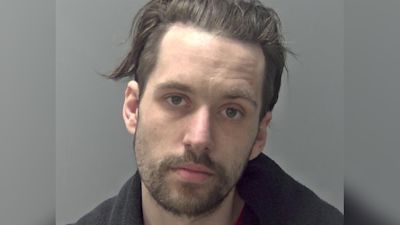 Jordan Carr, 32, was jailed for aggravated burglary.
Credit: Suffolk Police.