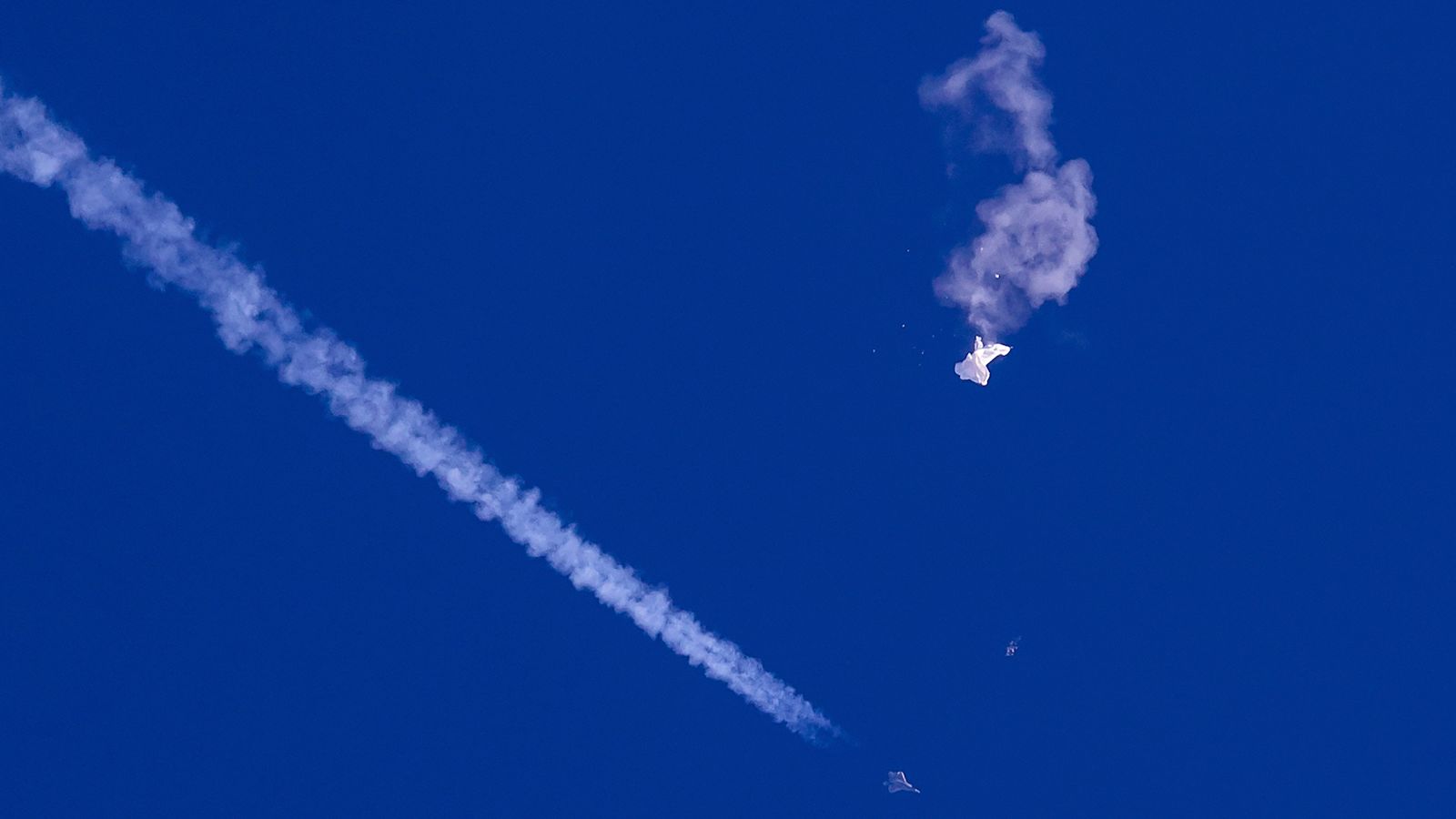 Down Object US shoots down fourth 'unidentified object' in eight days as latest ...