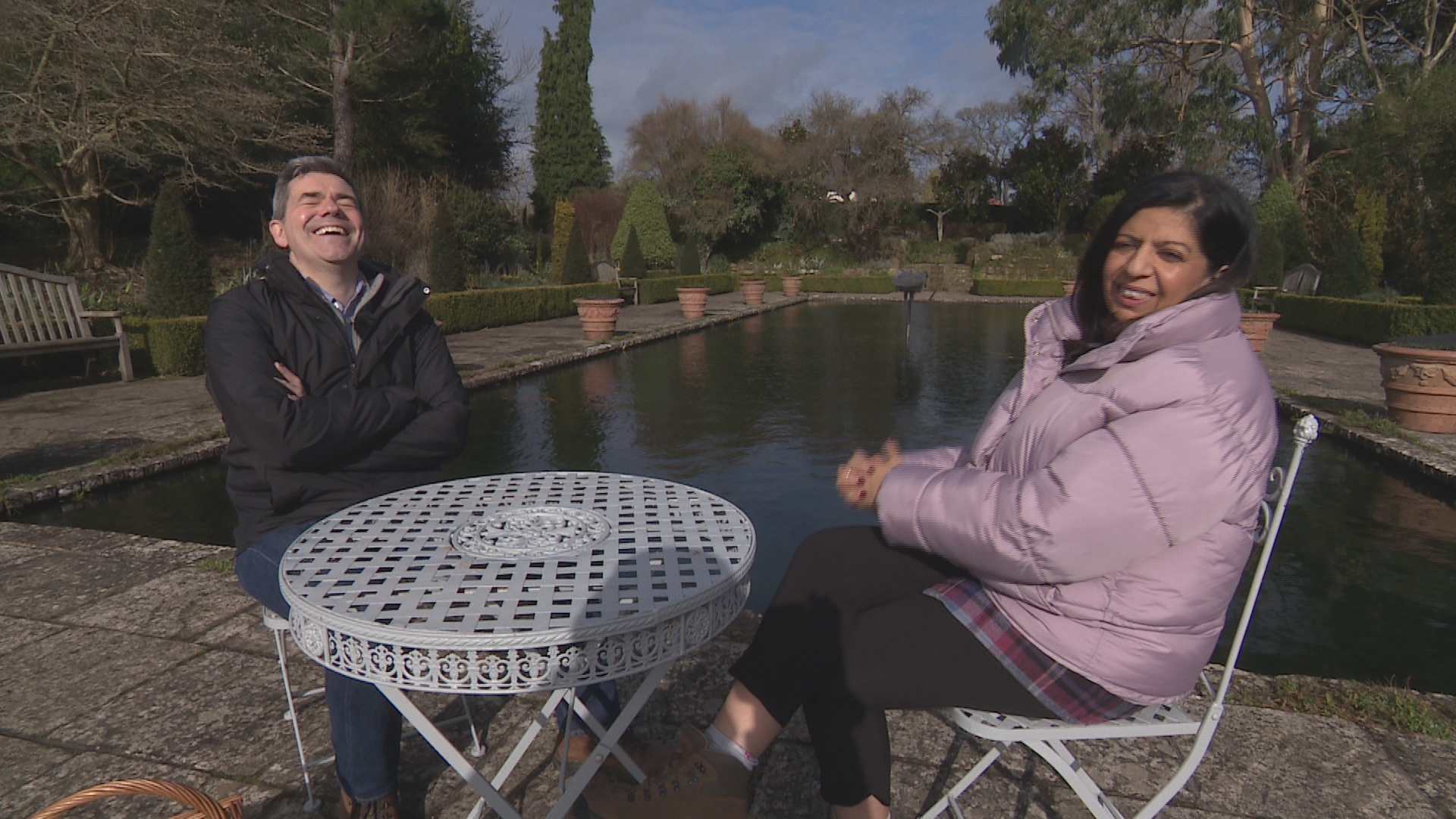 When Matt Met Sangeeta Itv Meridian Presenters Prepare For First Show Together Itv News Meridian 