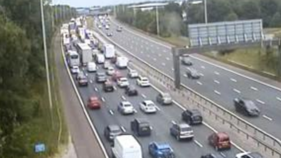 M6 traffic Motorway reopens between junction 32 and junction 33