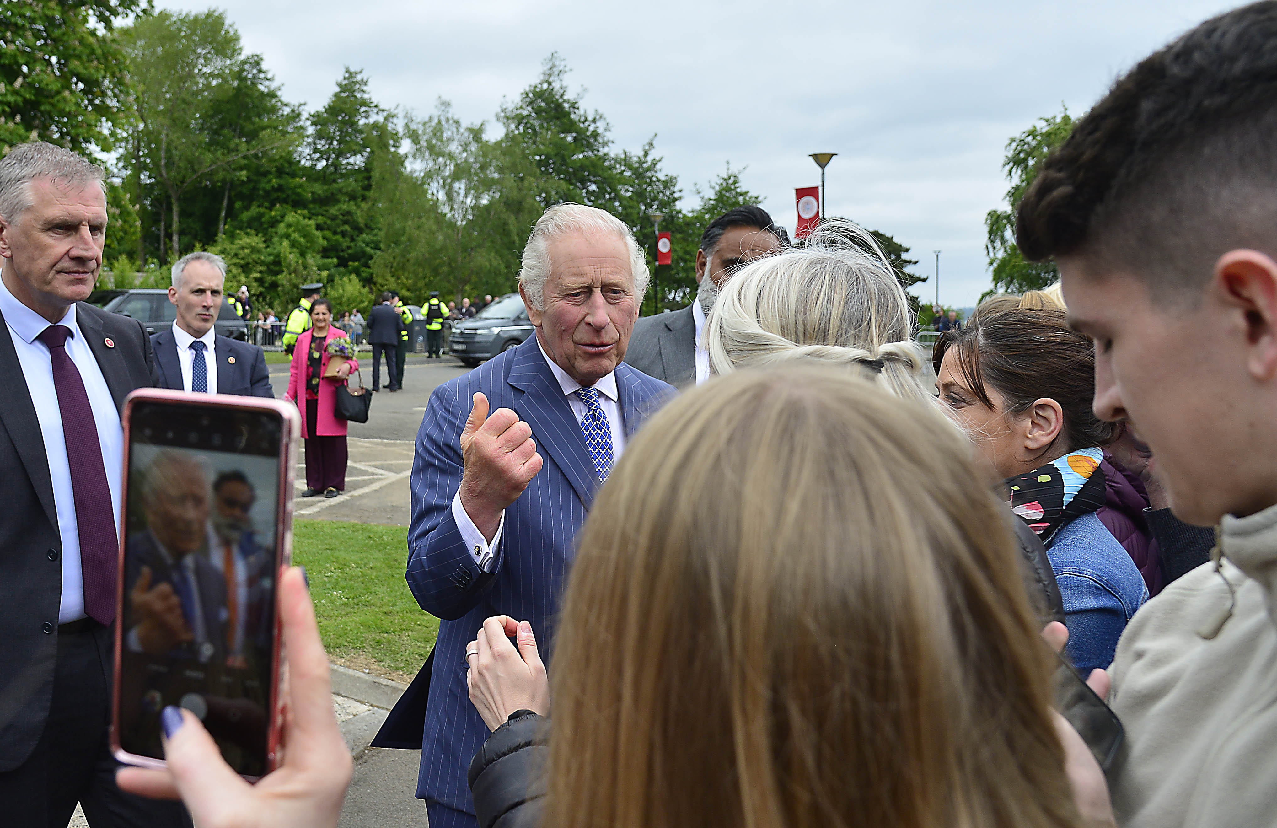 King Charles and Queen Camilla begin two-day visit to Northern Ireland |  UTV | ITV News